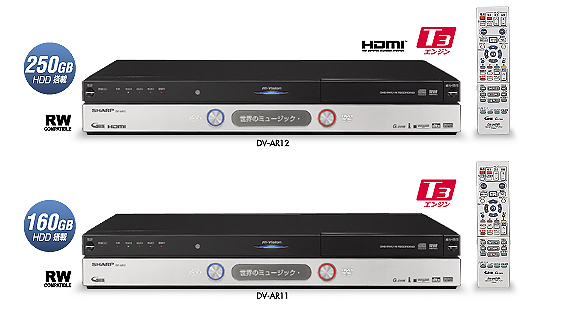 デジタルハイビジョンレコーダー