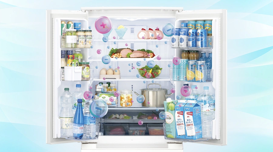 プラズマクラスター | SJ-MF46P | 冷蔵庫：シャープ