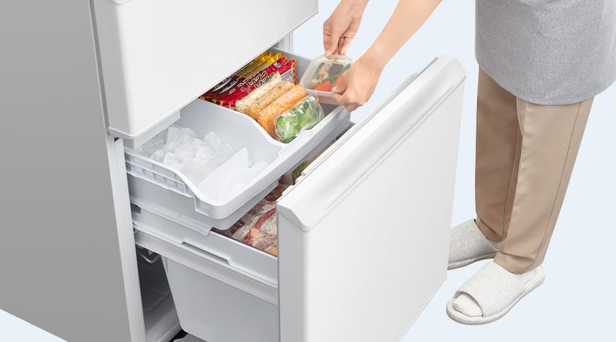 冷凍室 | SJ-PW37P | 冷蔵庫：シャープ