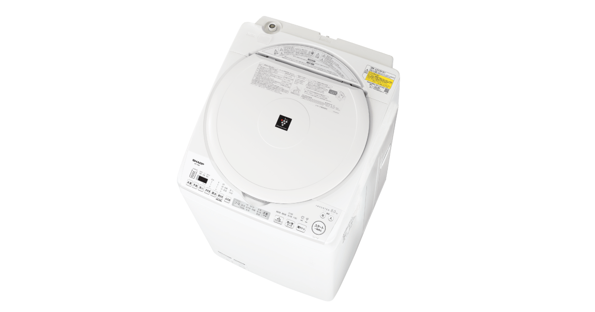 乾燥 | ES-TX8J｜洗濯機：シャープ