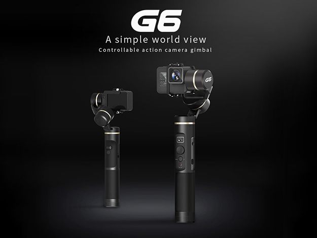 FeiyuTechのアクションカム用ジンバル「G6」が日本で発売開始