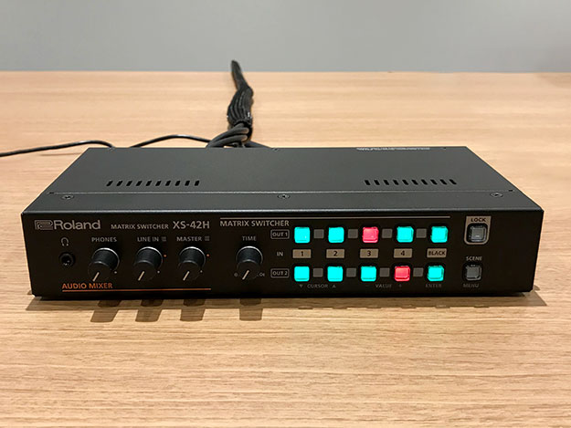 ローランド、マトリックス・スイッチャー「XS-42H」を発売 - PRONEWS