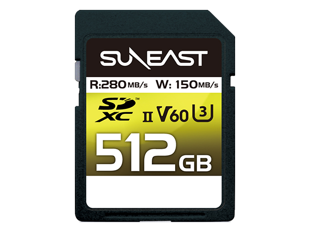 旭東エレクトロニクス、SUNEAST ULTIMATE PROシリーズ「SDXC UHS-II