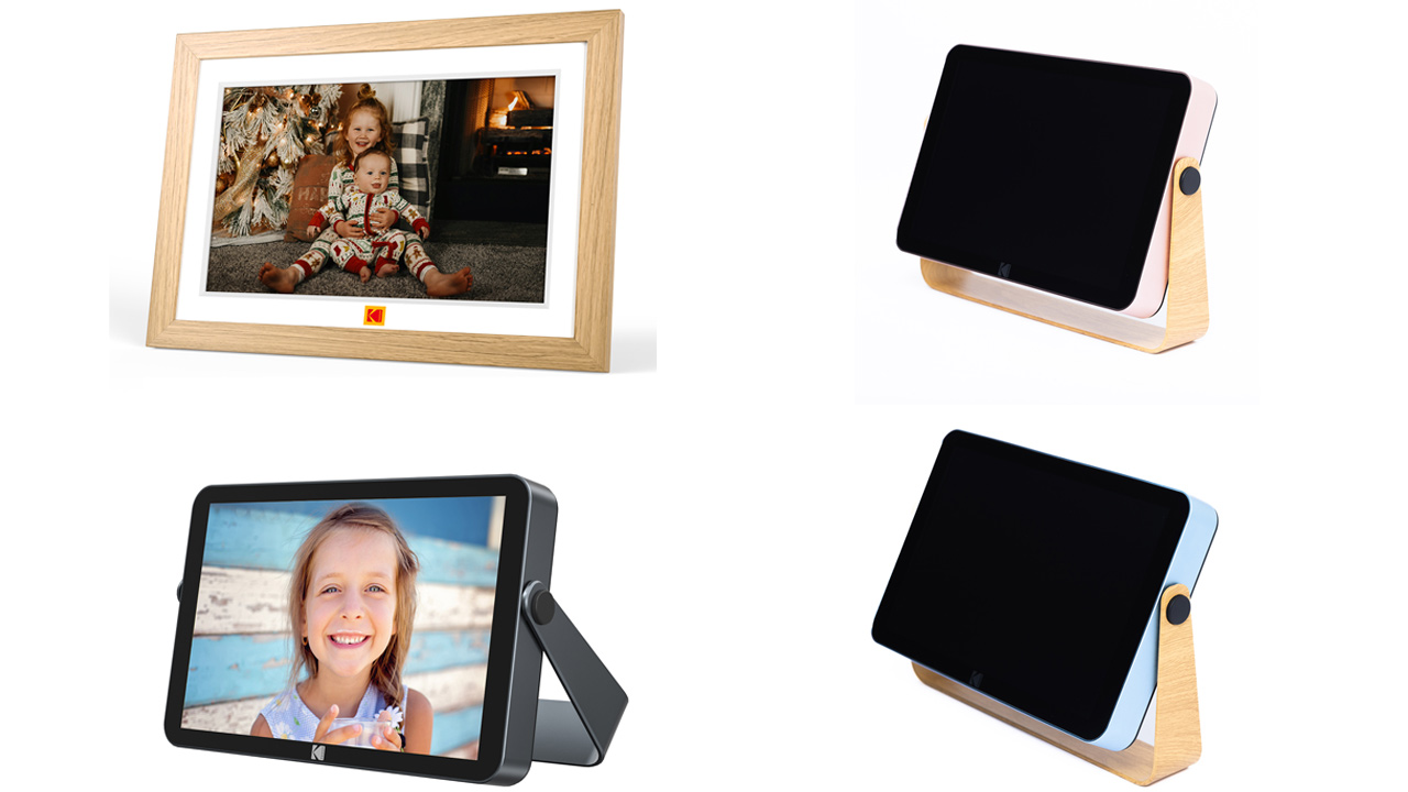 Kodakデジタルフォトフレーム3製品発売。Wi-Fi対応の高解像度の