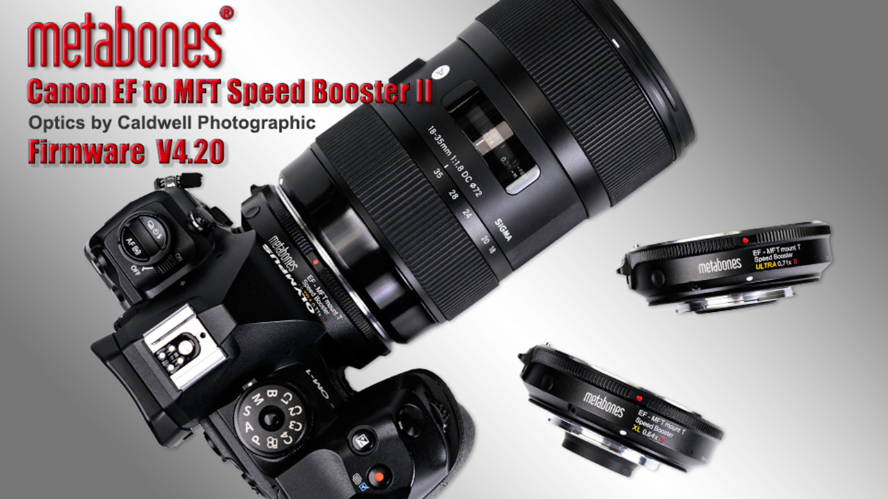 Metabones「EF-MFT mount T Speed Booster ULTRA 0.71x II」「EF-MFT