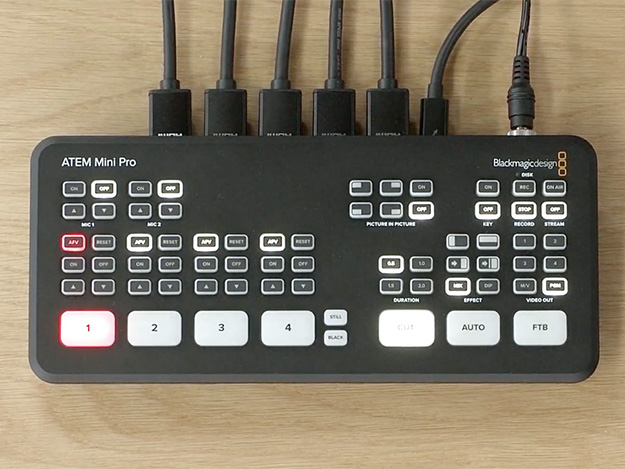 ブラックマジックデザイン、収録、配信、モニタリング機能を搭載した