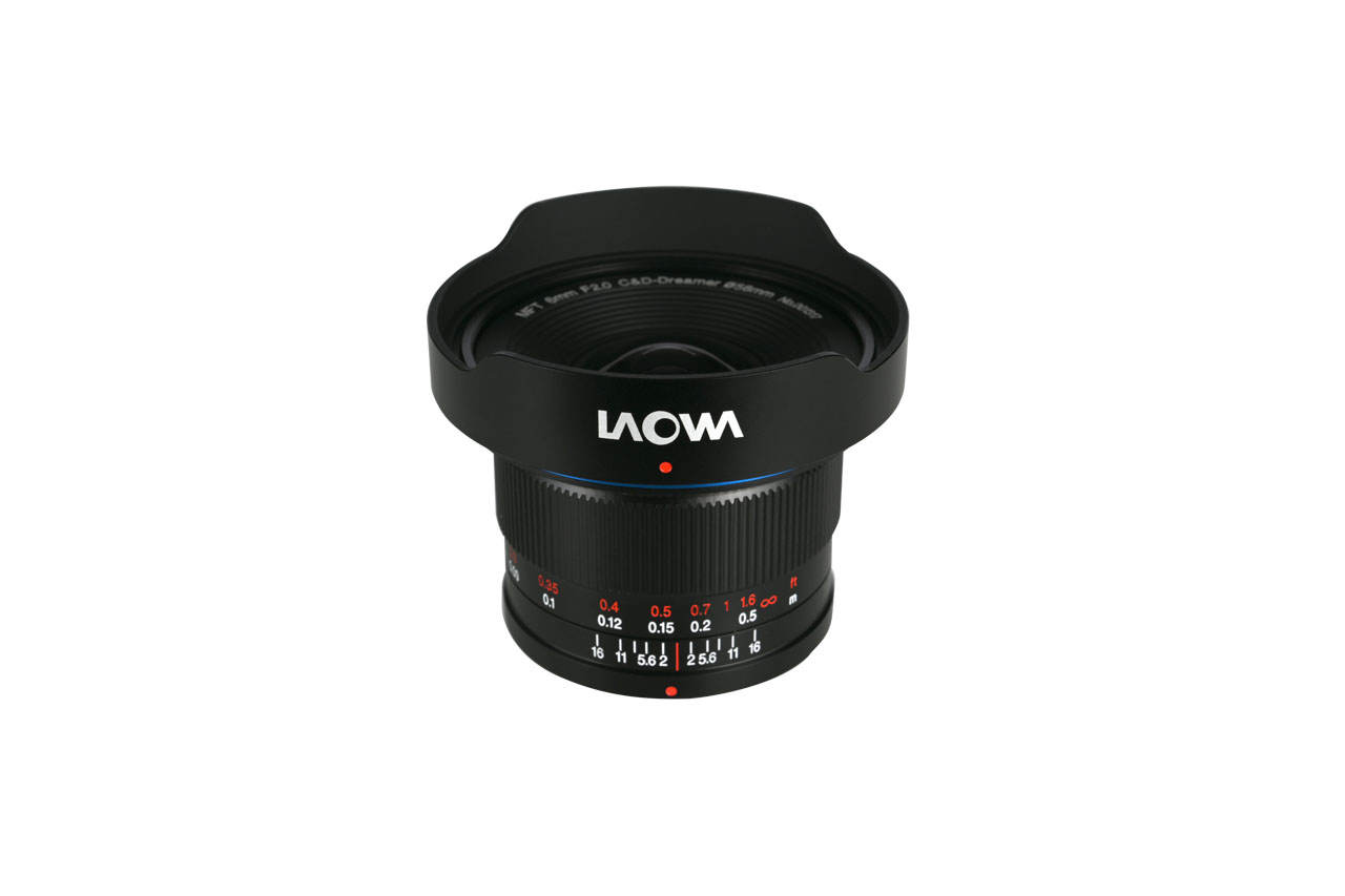 LAOWA、マイクロフォーサーズカメラ用超広角レンズ「LAOWA 6mm F2 ZERO