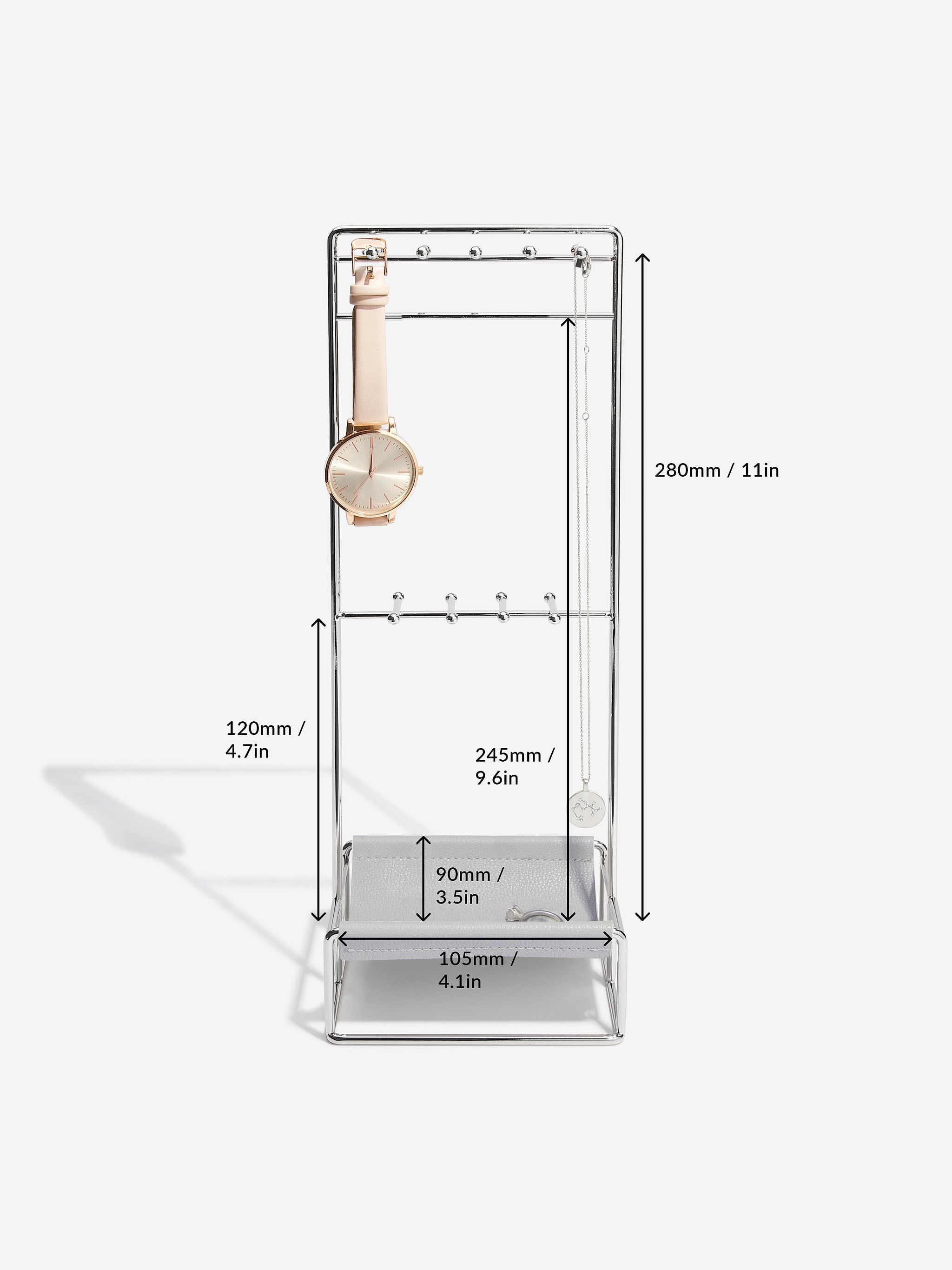 Stackers Large Marble 8 Hook Jewellery Stand – STACKERS LONDON