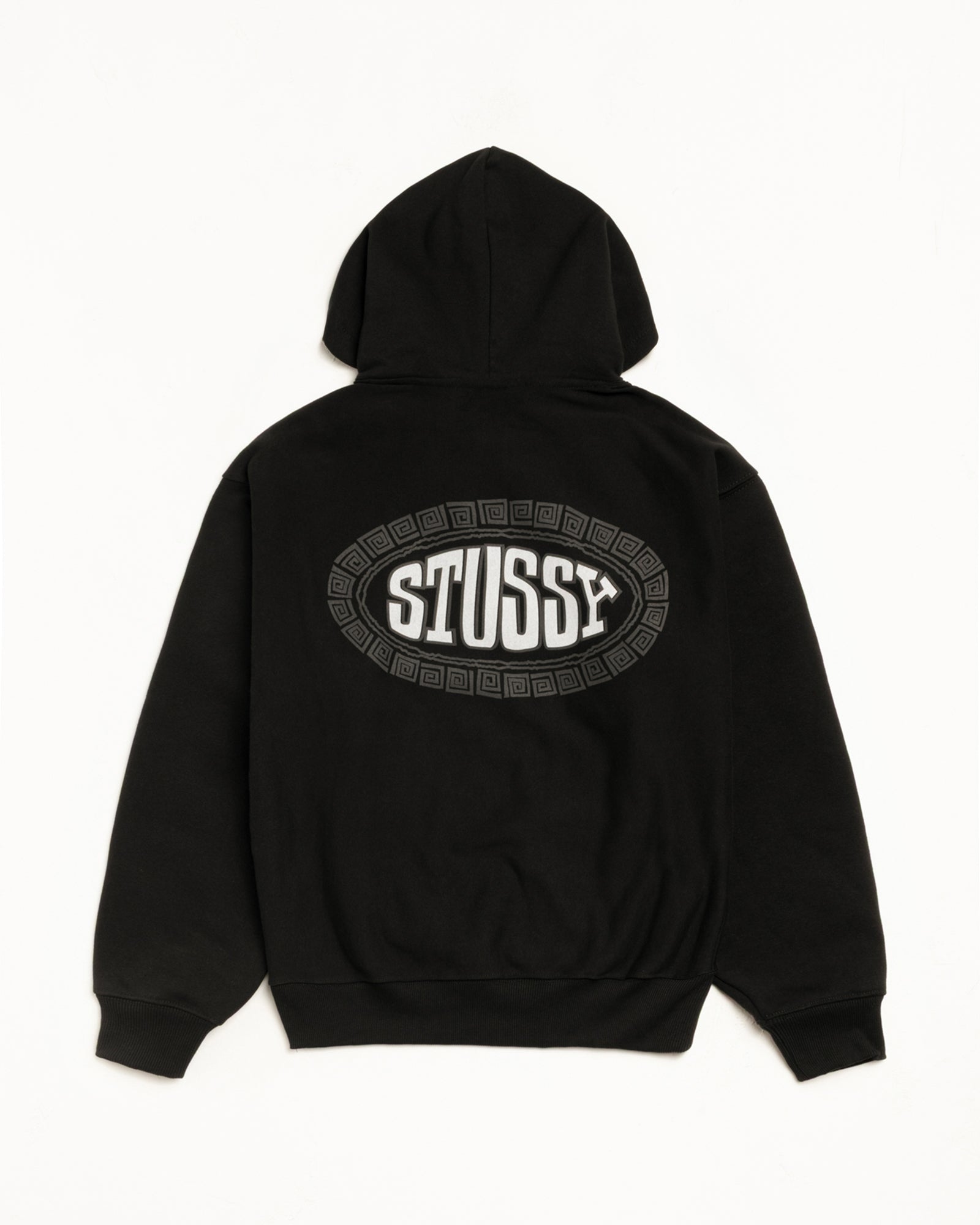 Tile Oval Hoodie – Black | Sweats | Stüssy Japan