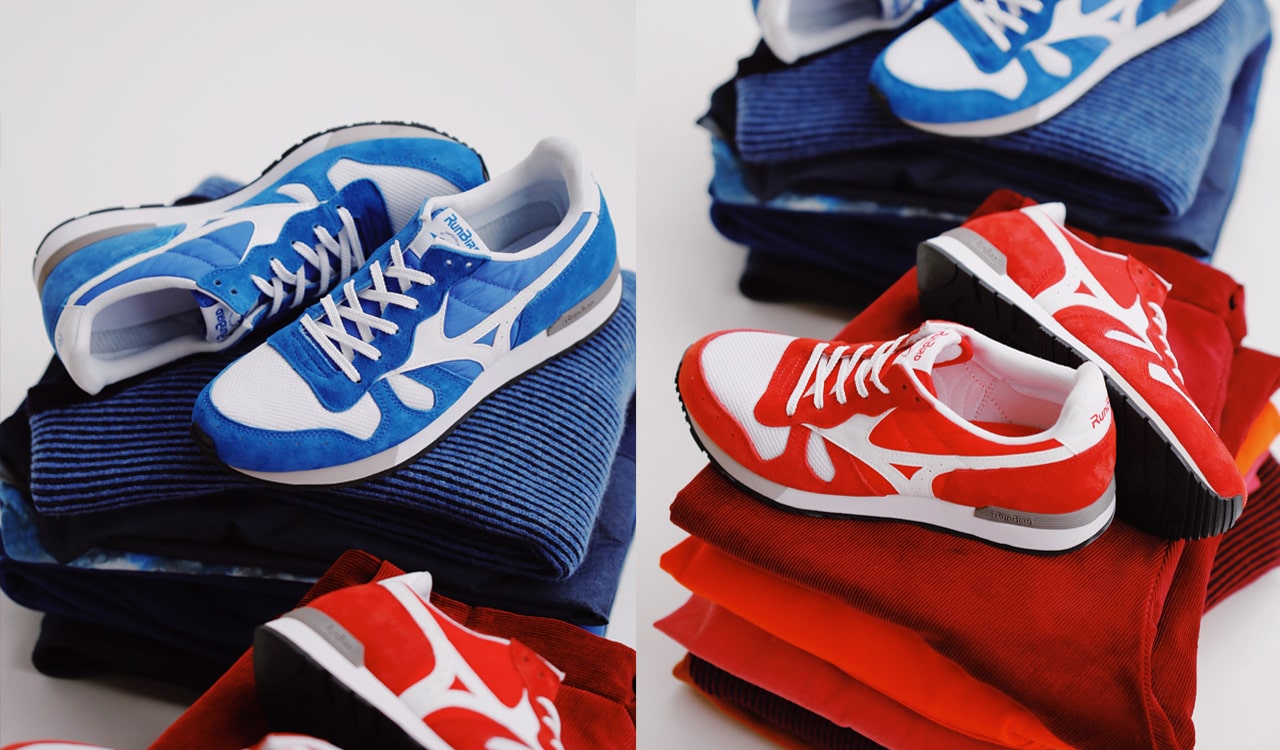 当時の RUNBIRD ロゴを忠実に再現 AIR MEDAL SX の復刻モデル ML87 を