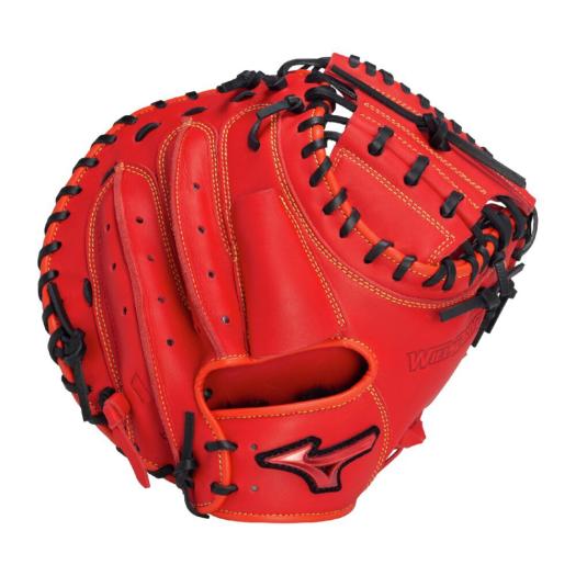 軟式用ウィルドライブ レッド【捕手用／B-D型】|1AJCR32800|グラブ