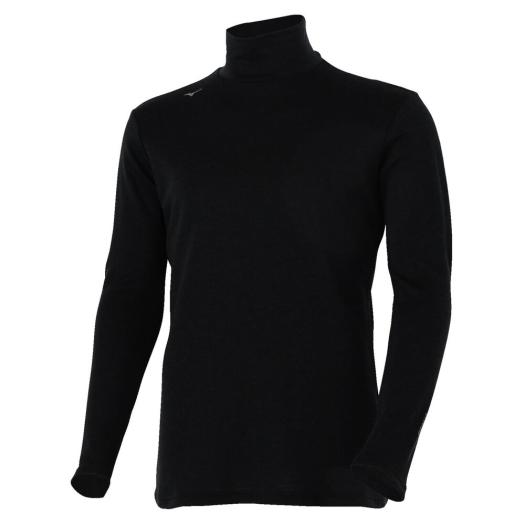 吸湿発熱】バイオネクスト ブレスサーモウール ハイネック長袖