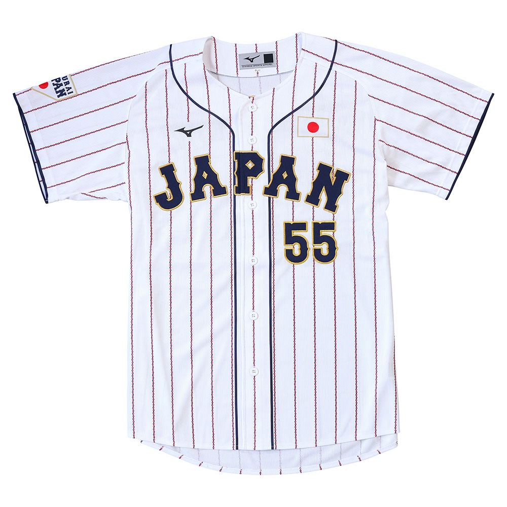 侍ジャパン 選手レプリカユニフォーム(ホーム)／22年モデル|12JRMJ12