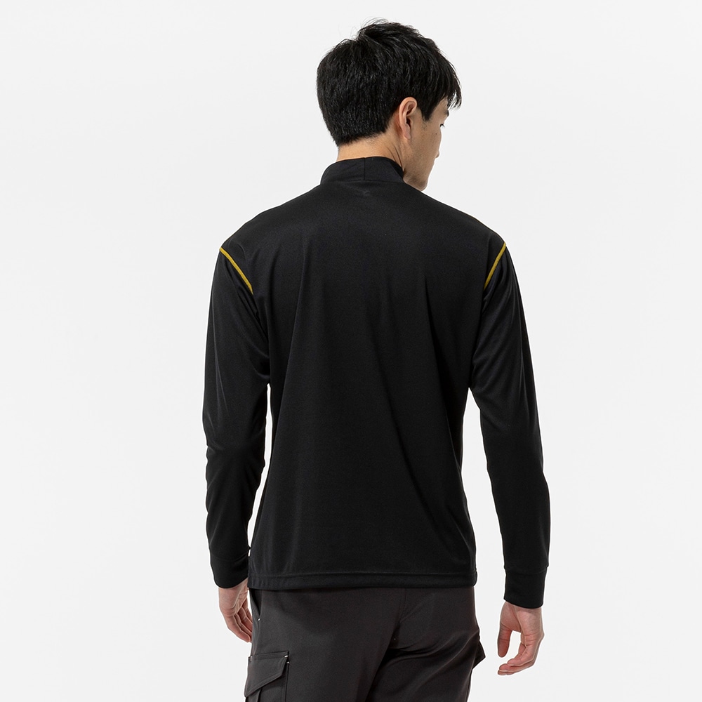 ナビドライ ハイネック ワークシャツ(長袖)|F2JA0183|ウエア