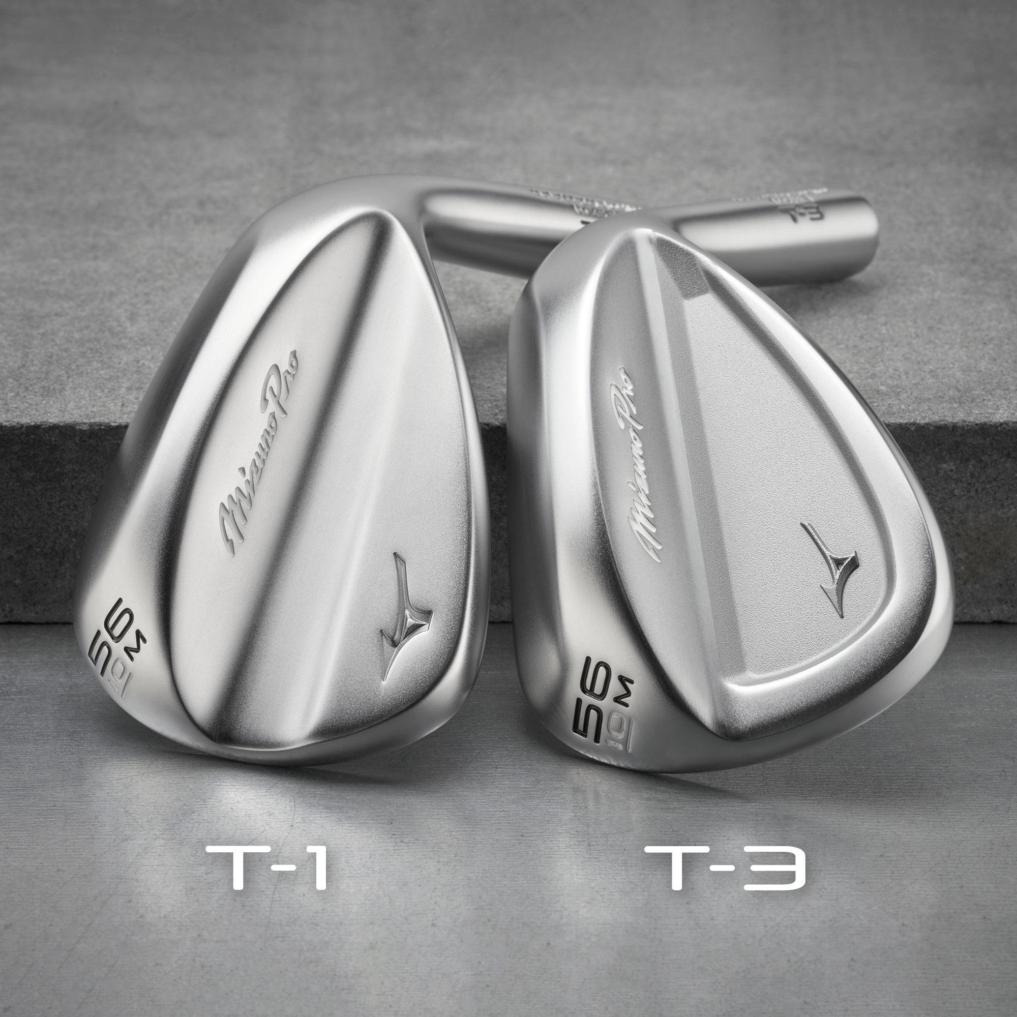 Mizuno Pro T-1 ウエッジ(ホワイトサテンブラッシュ仕上げ)(Dynamic