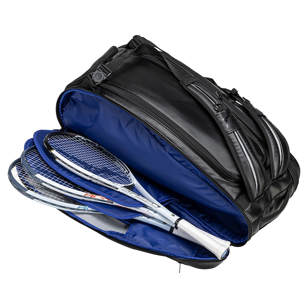 ミズノ公式オンライン限定】ラケットバッグ(9本入れ)TOUR09g|63GDC502