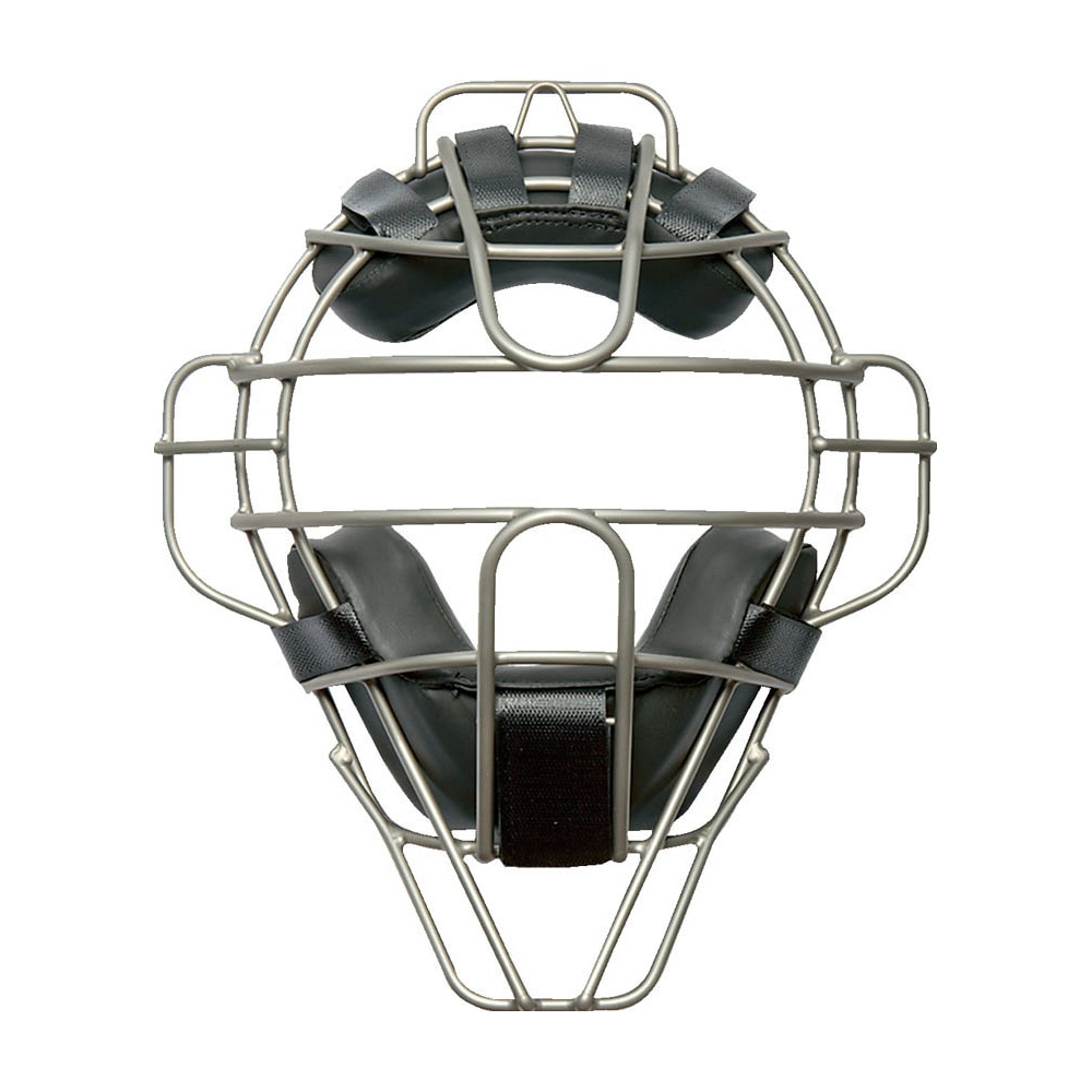 ミズノプロ】硬式／革ソフトボール用チタンマスク(捕手／審判員兼用