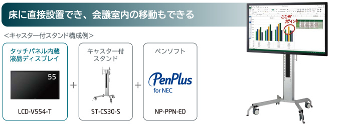 V-Tシリーズ］ベースモデル：ディスプレイタイプ 55型/48型/40型