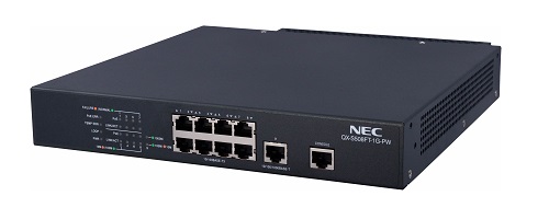 QX-S508FT-1G-PW/QX-S516FT-2G-PW: PoEレイヤ2スイッチ: UNIVERGE QX