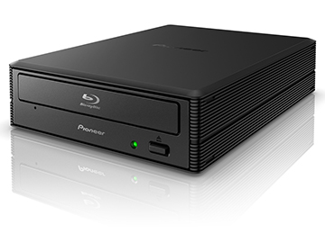 BD-R16倍速記録に対応した、Windows/Mac用外付けBD/DVD/CDライター 2