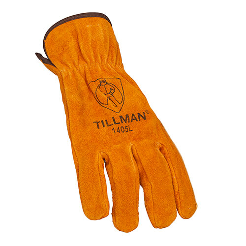 1405 Economy Split Cowhide Drivers Glove Side Split Cowhide - John