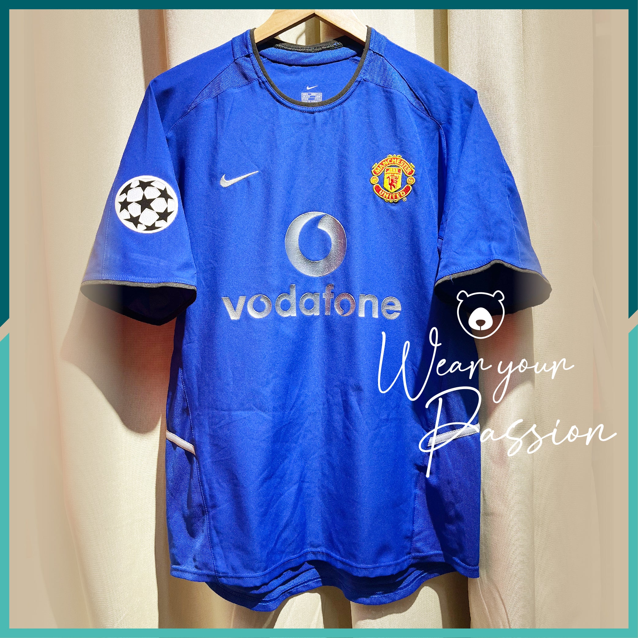 Manchester united 2002〜03 記念tシャツ 2002-03 Manchester United