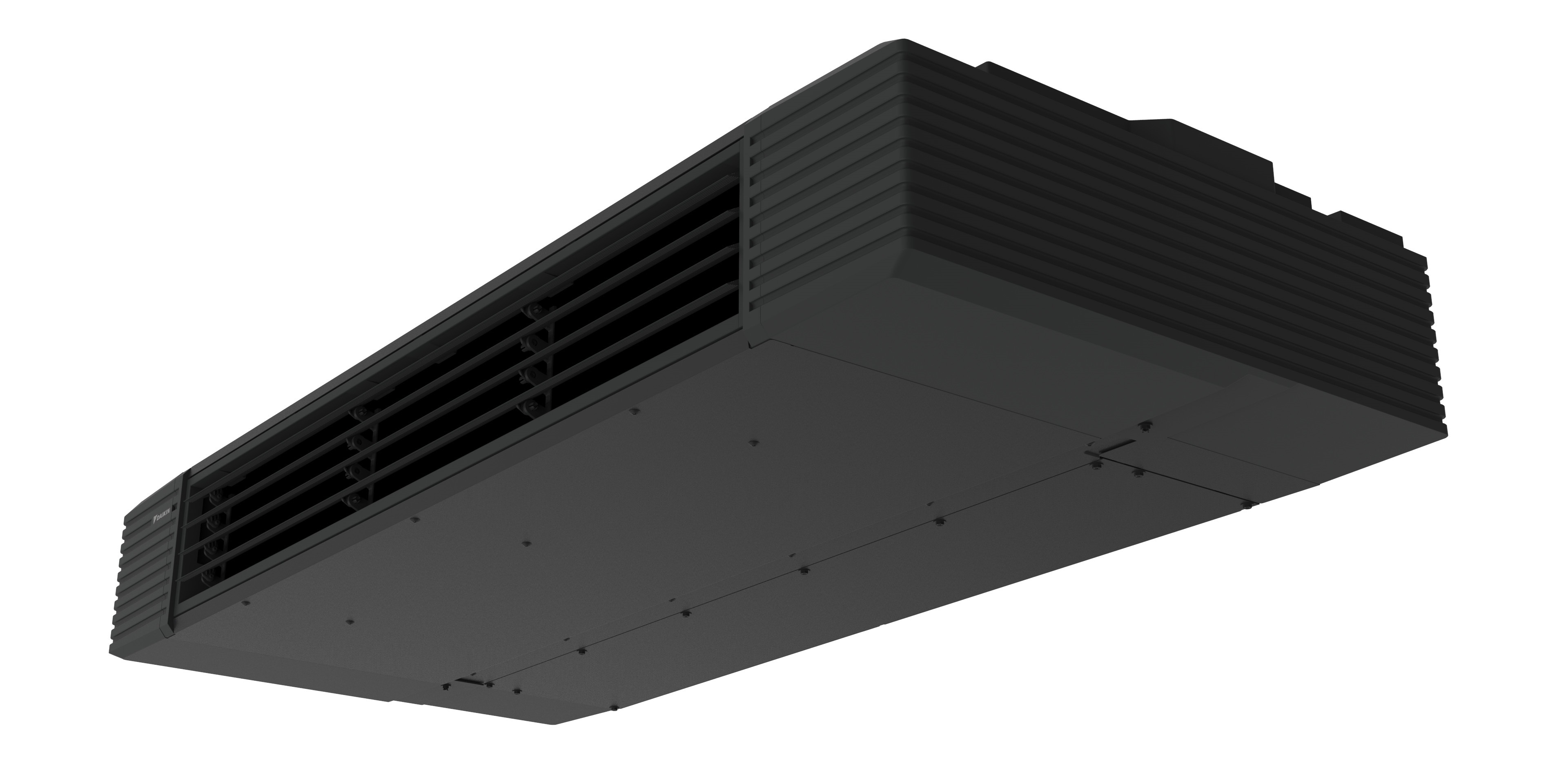 ダイキン工業】黒と直線的なデザイン、心地よい空間づくりにこだわった