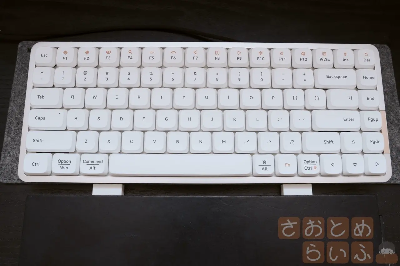 病みつきになる打ち心地、Lofree Flow84のレビュー - さおとめらいふ