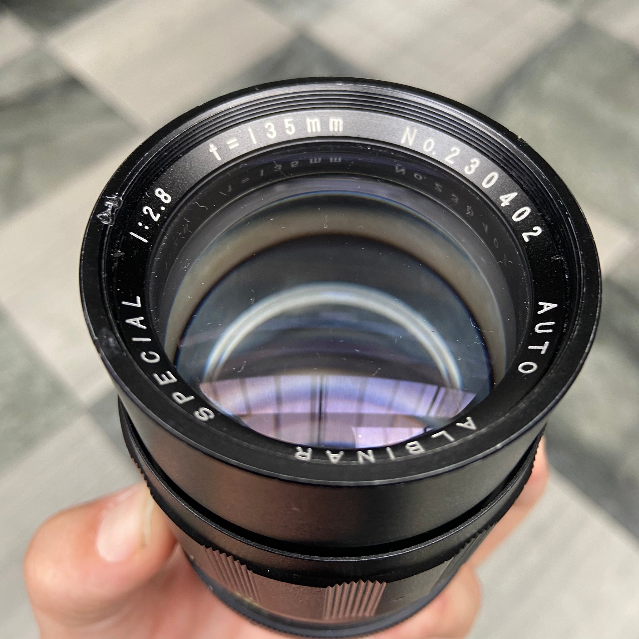 Auto Albinar Special 135mm f/2.8 Lens – Junktion NZ