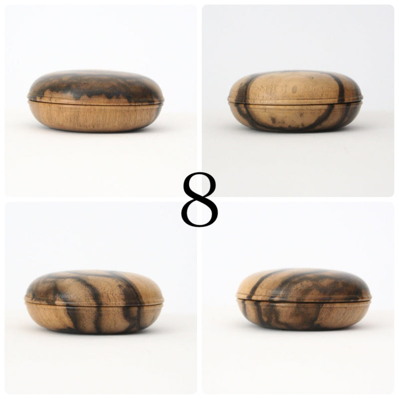 黒柿の香合・小物入れ 宝珠 陣笠 蛤 – aitoki - 時を楽しむ丁寧な暮らし