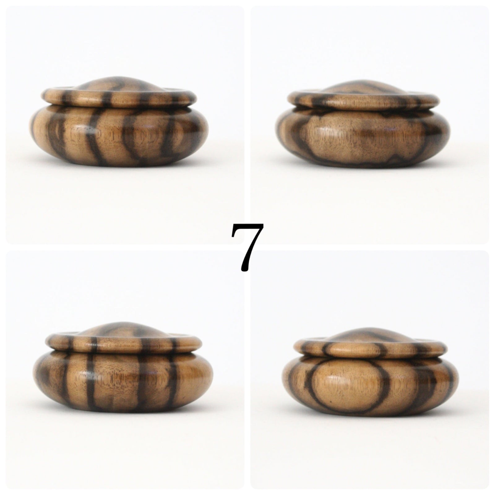 黒柿の香合・小物入れ 宝珠 陣笠 蛤 – aitoki - 時を楽しむ丁寧な暮らし