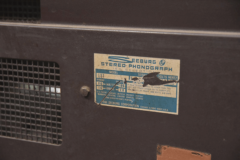 1968 SEEBURG LS-1 “SPECTRA” (JB-010) | FLAT4｜VINTAGE JUKEBOX