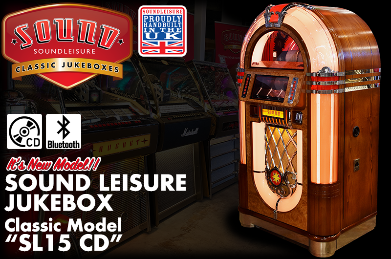 SOUND LEISURE JUKEBOX SL15 CD(JB-300C) | FLAT4｜VINTAGE JUKEBOX