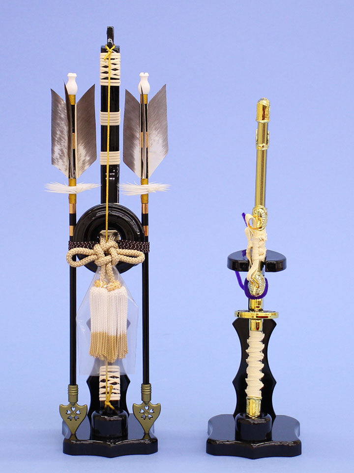 五月人形用付属品、弓太刀セット単品販売 11号古代 – 寿鳳人形の東芸