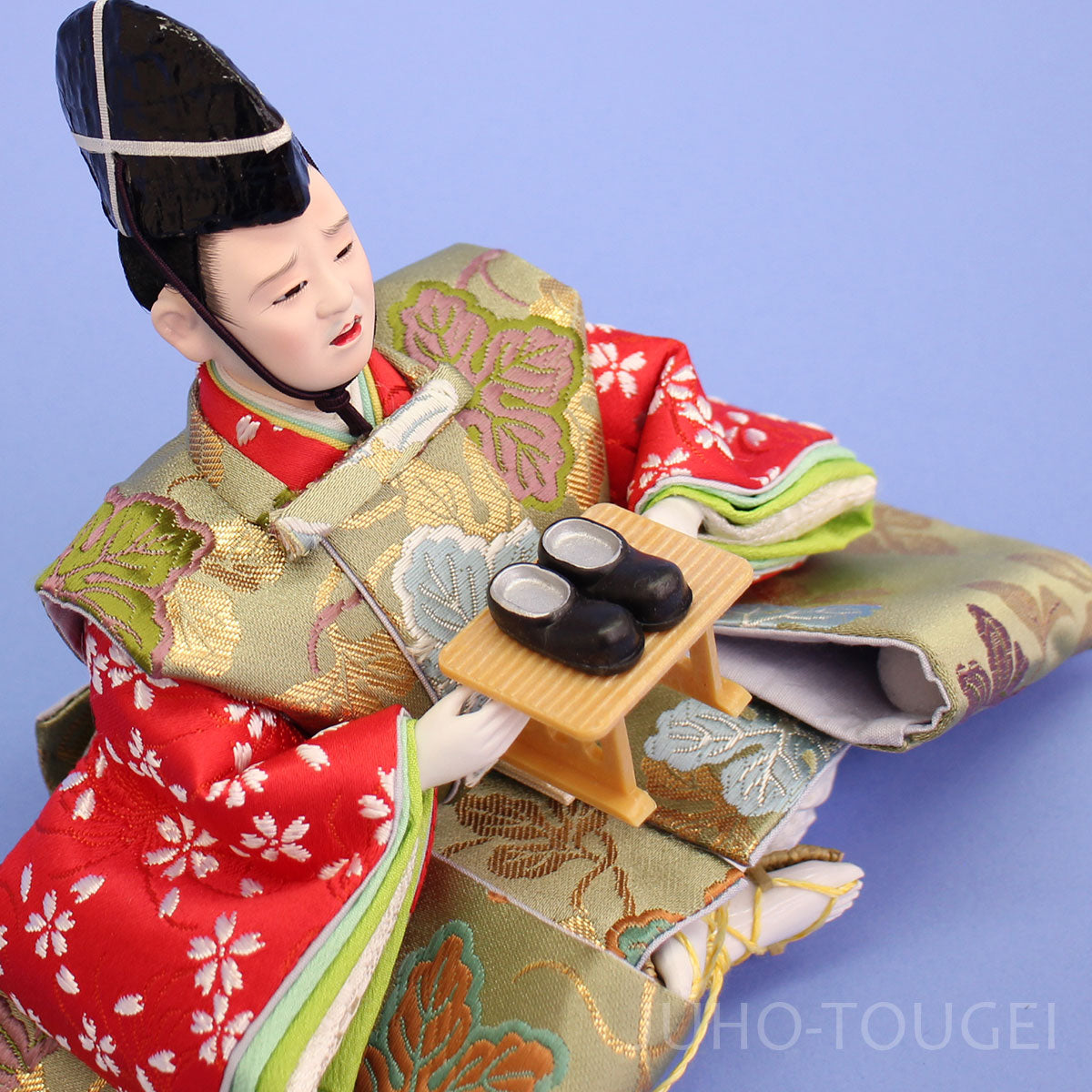 雛人形の持ち物、小道具三人仕丁 ③三五小道具セット – 寿鳳人形の東芸