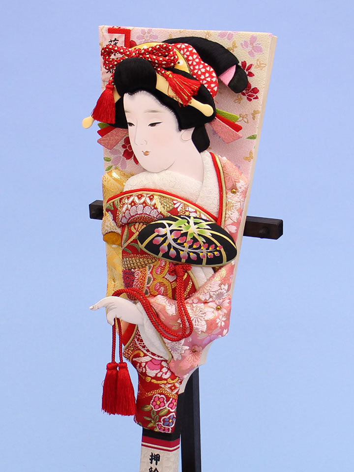 壁掛飾り 高さ46cm 13号押絵羽子板 雅 香梅 – 寿鳳人形の東芸