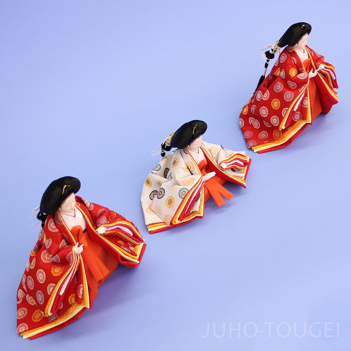 雛人形単品三人官女5 三五サイズ341-04 – 寿鳳人形の東芸