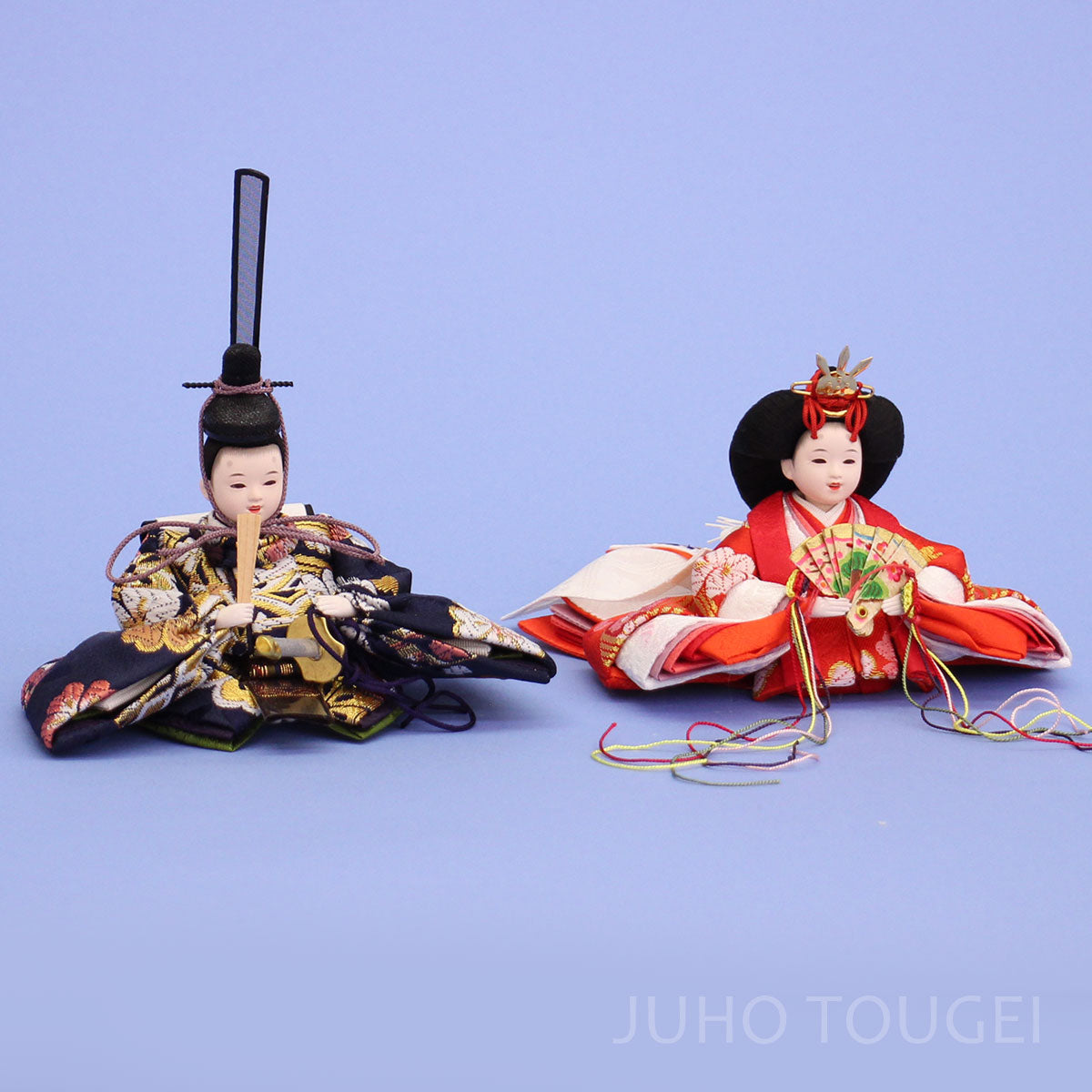 雛人形単品 親王2 まめびな #01 – 寿鳳人形の東芸