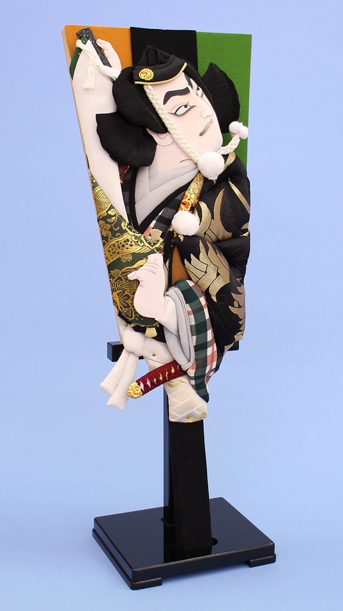 歌舞伎羽子板 20号弁慶 16台付き – 寿鳳人形の東芸