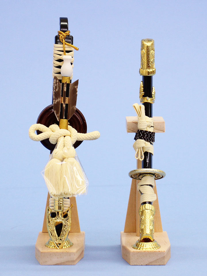 兜や鎧、五月人形と一緒に飾る、弓太刀の単品販売 – 寿鳳人形の東芸