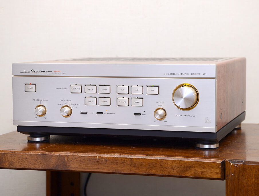 LUXMAN L-570 プリメインアンプ / 札幌の中古オーディオ・レコード販売