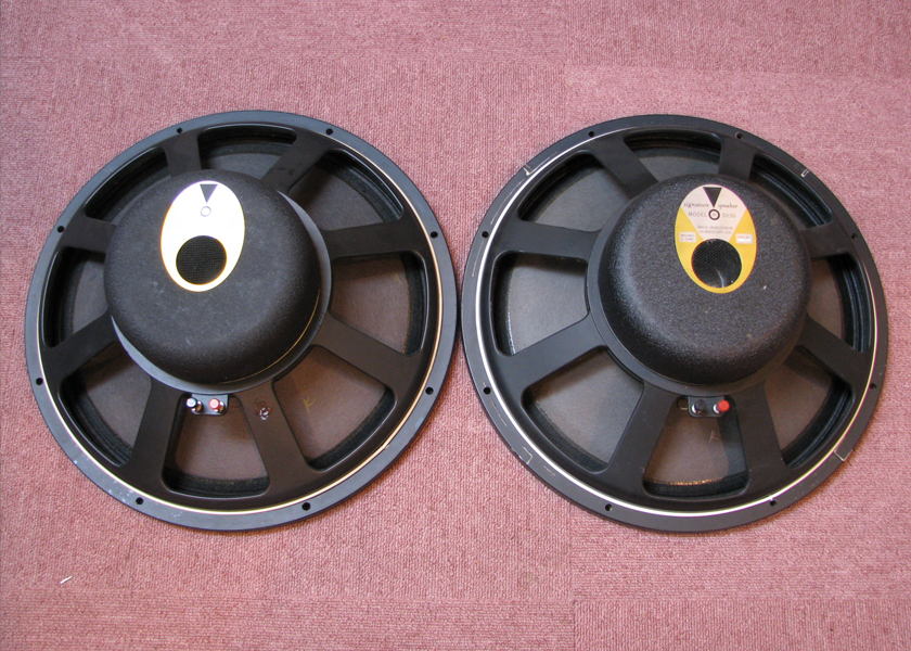 JBL D130 8Ω 38cmフルレンジユニット ブラックフレーム - 中古