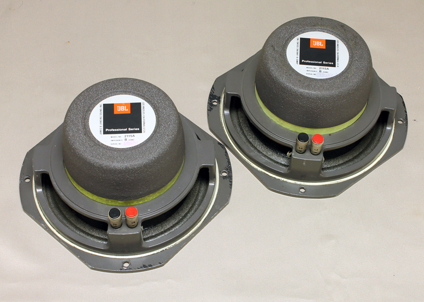 JBL 2115A 8Ω 20cm フルレンジユニット - 中古オーディオの販売や買取