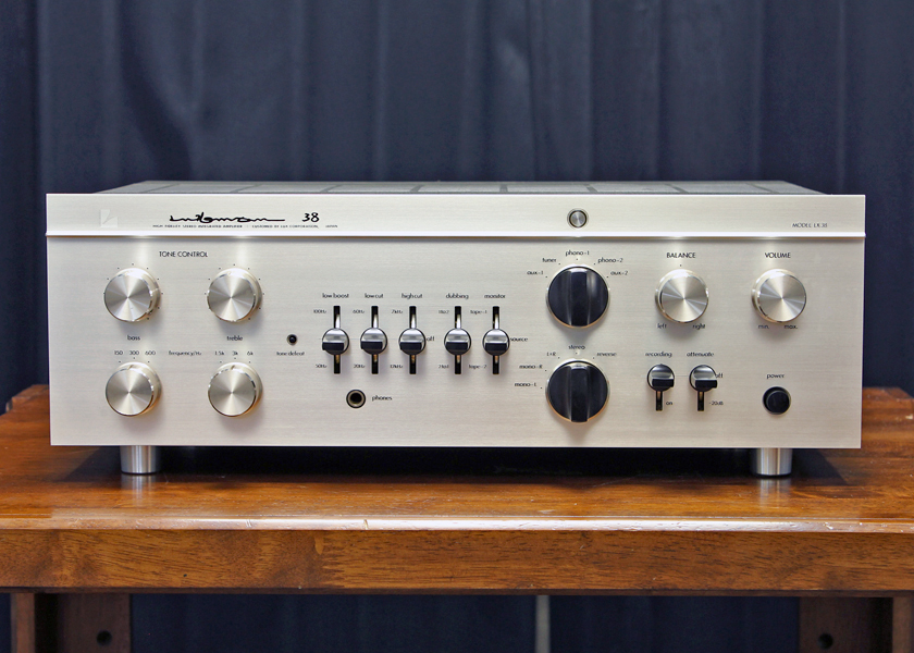 LUXMAN LX38 管球式プリメインアンプ - 中古オーディオの販売や買取