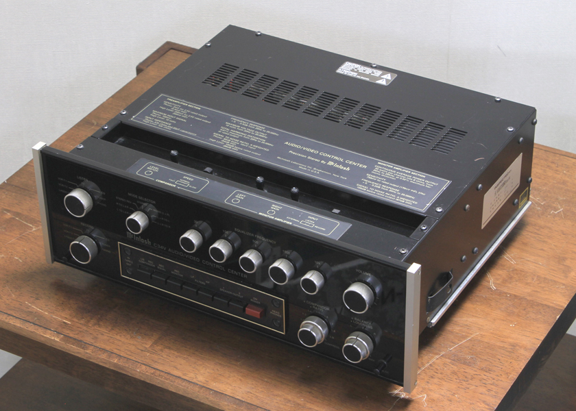 McIntosh C34V AUDIO/VIDEO Control Center プリアンプ - 中古