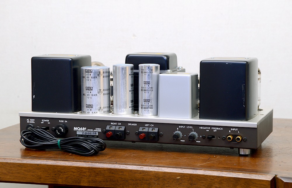 LUXMAN ラックスマン MQ68Custome 真空管パワーアンプ メンテナンス済