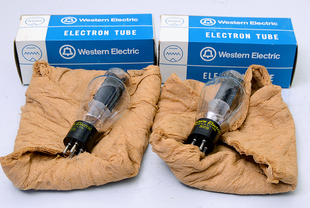 Western Electric ウェスタン・エレクトリック WE300B 真空管ペア