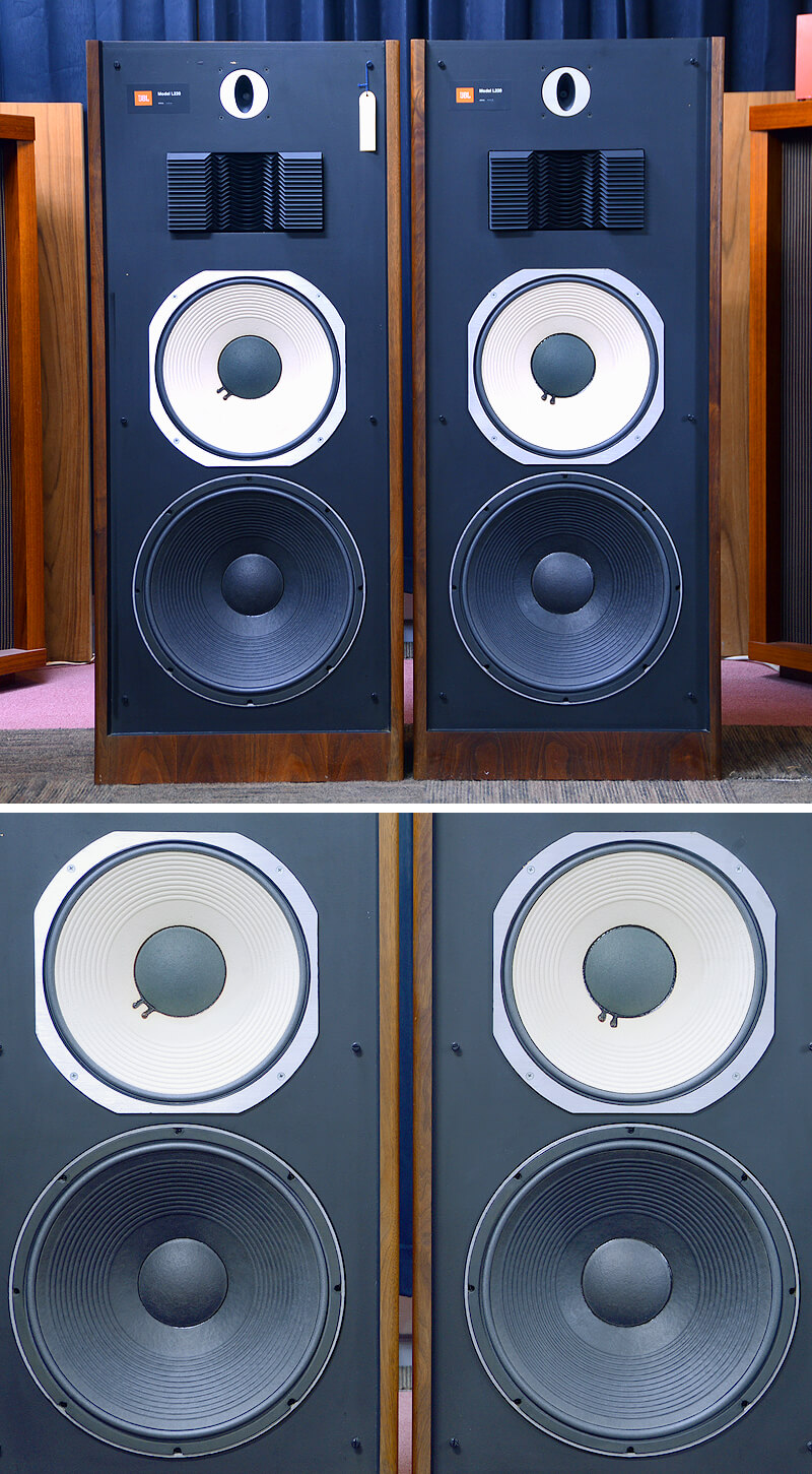 JBL L220 3WAYフロア型スピーカー ペア エッジ張替済 / 札幌の中古