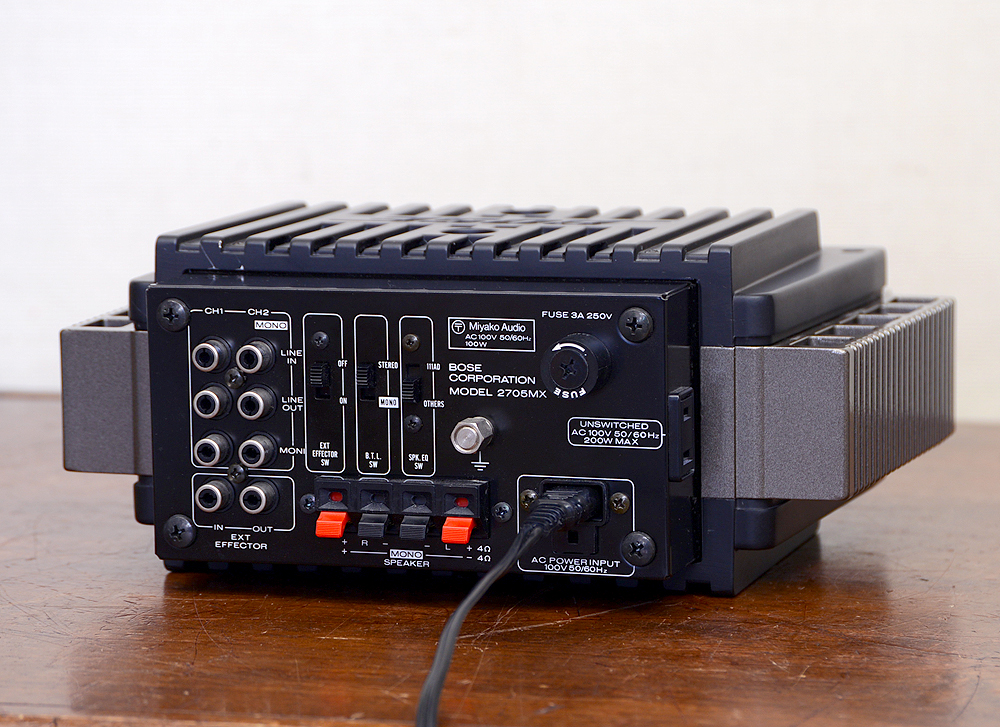 BOSE 2705MX パワーアンプ / 札幌の中古オーディオ・レコード販売