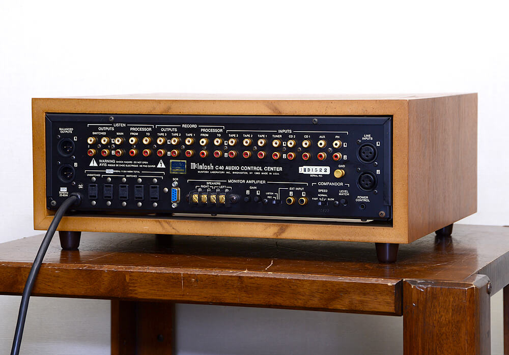 McIntosh C40 コントロールセンター / 札幌の中古オーディオ・レコード